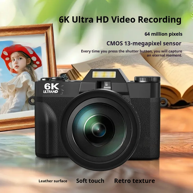 6K HD Digital Camera Mirrorless Retro