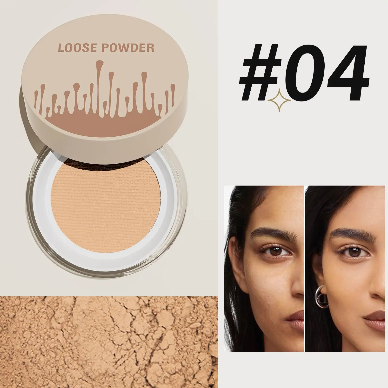 Pearlescent Face Powder Mist-sensitive Oil Control Concealer