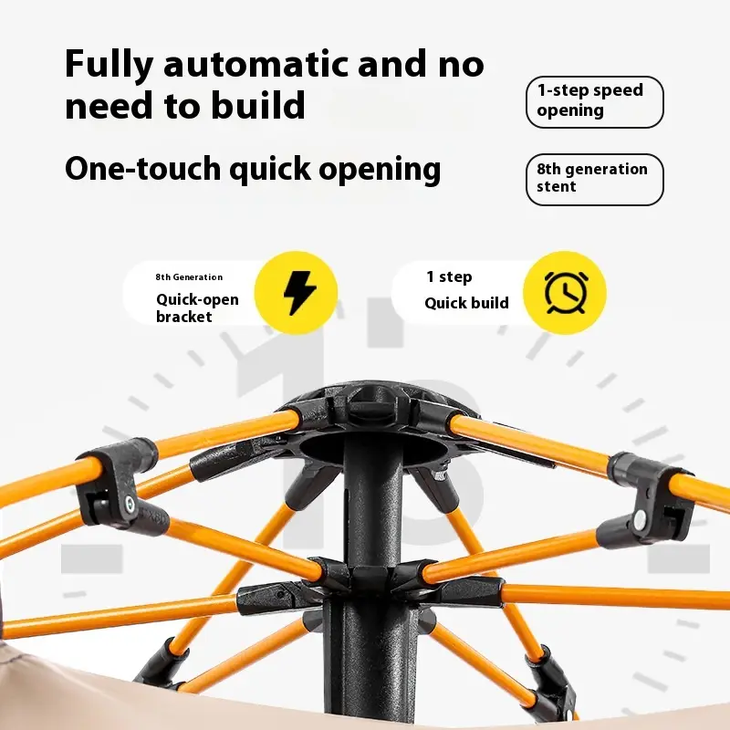 Outdoor Portable Camping Full-automatic Waterproof Sun Protection Easy-to-put-up Tent