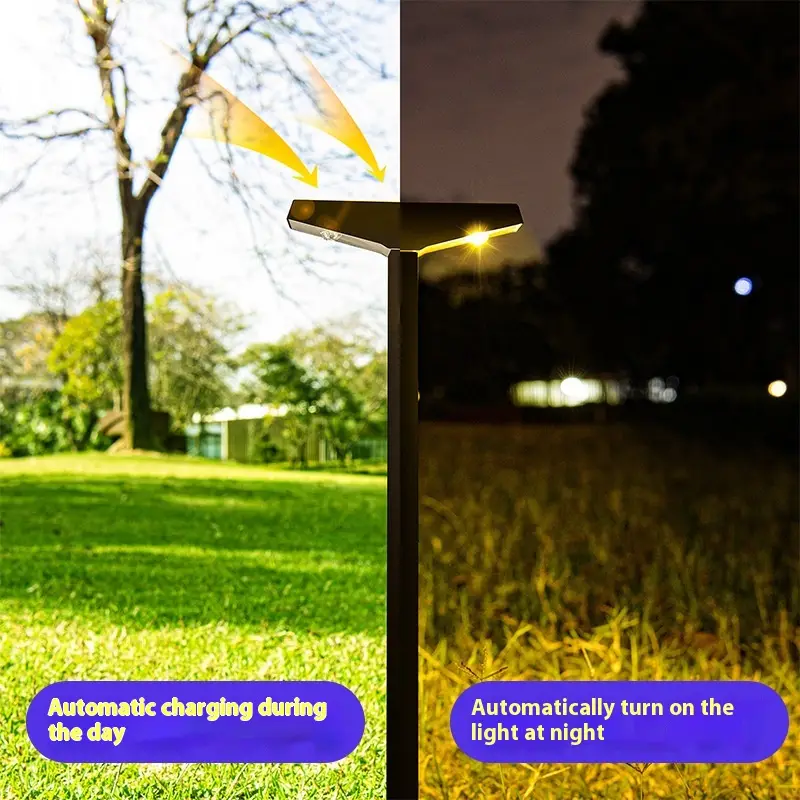 Outdoor Yard Lamp Dark Automatic Bright Mansion Road Decoration Solar Ground Lamp