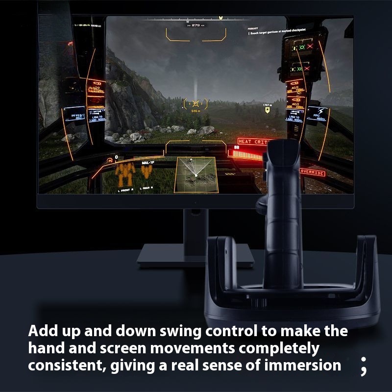 Shooting Game Mouse Gun Type Vertical Handle Grip Trigger Characteristic Pistol Vertical Wired Peripheral Others