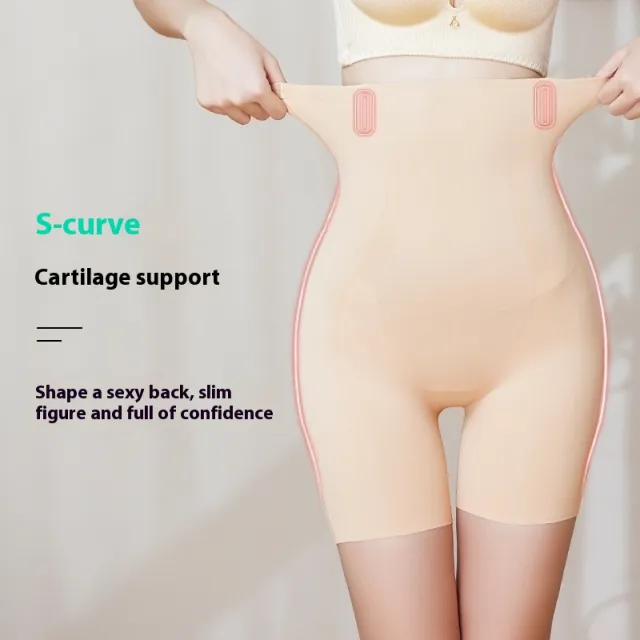 Belly Contracting And Hip Lifting Pants Strong Skin Color L - Shop at LoveMi