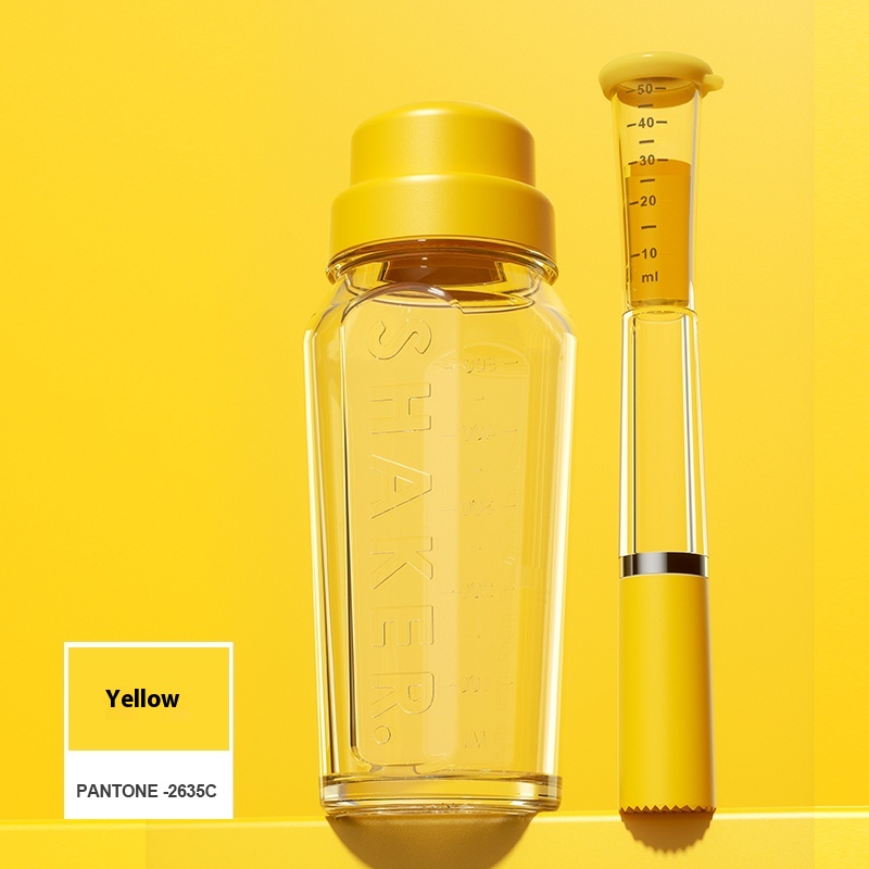 Juice Bar Food Grade Glass Cocktail Shaker Tools