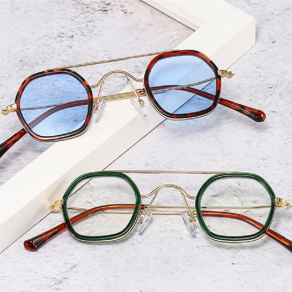 Men's And Women's Fashion Double Beam Sunglasses