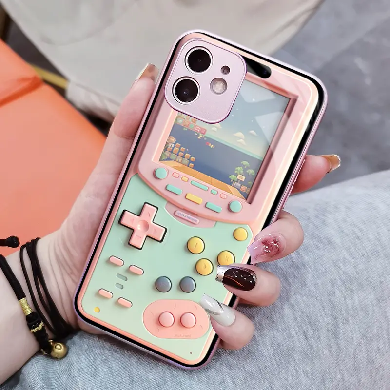 Phone Case Drop-resistant Glass Shell