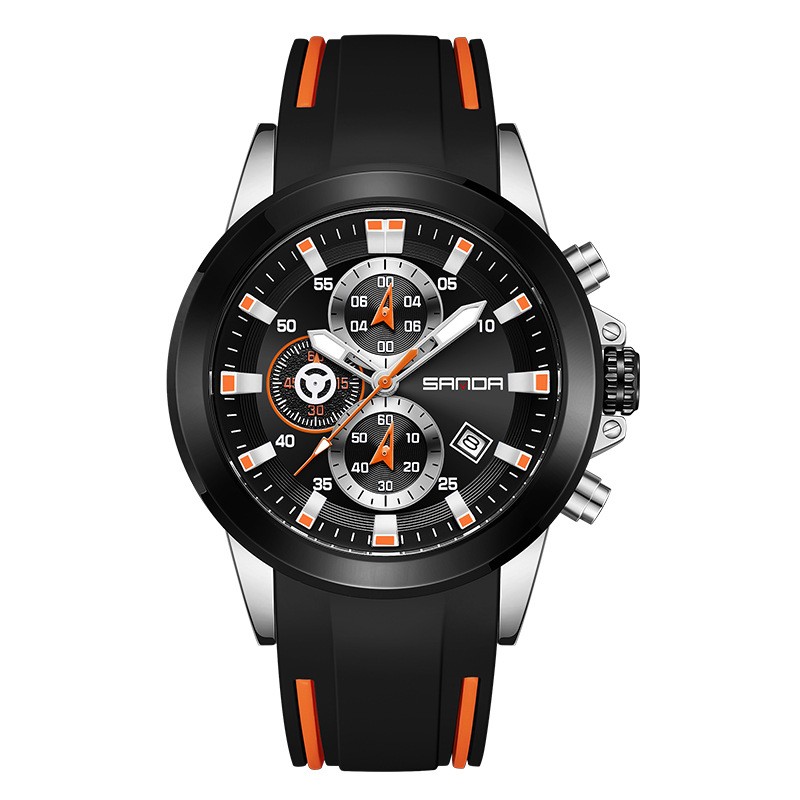 Fashion Calendar Men's Business Quartz Watch - Picture 5 of 6
