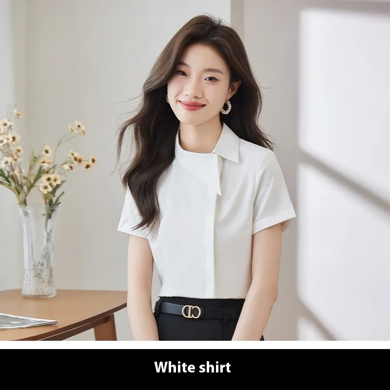 Affordable Luxury Fashion Work Clothes For Women - White Shirt