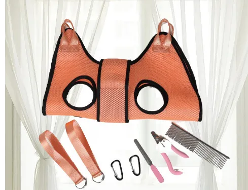 New Pet Cat Grooming Hammock Helper Cat Dog Hammock Dogs Repairing Nails In Beauty Hammock Restraint Bag Pet Accessories – image 9