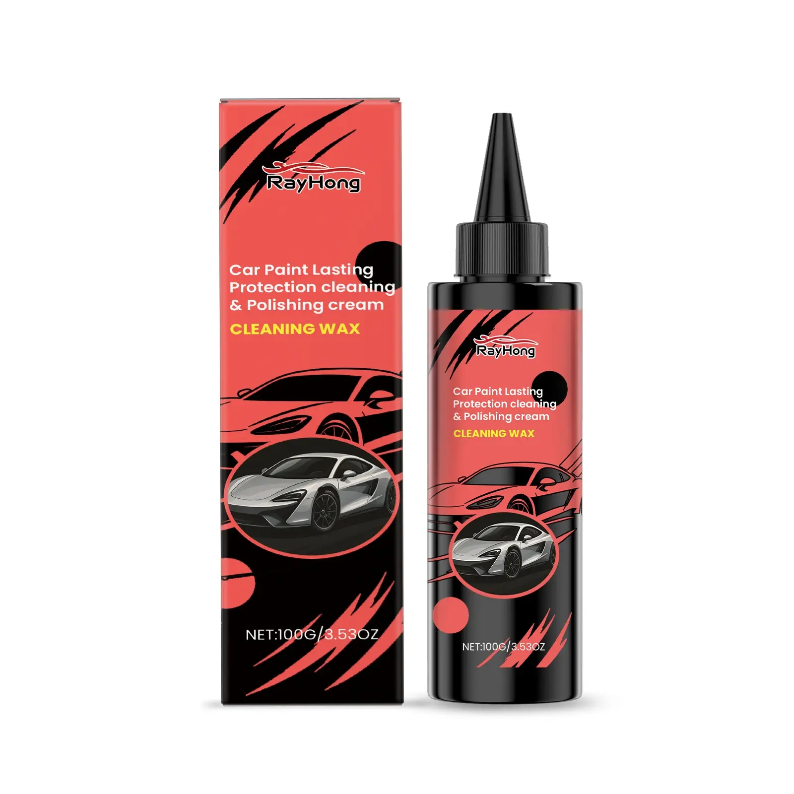 Car Paint Lasting Protection Cleaning Polishing Cream