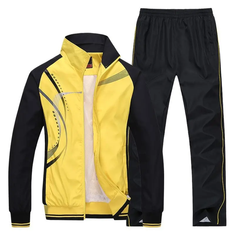 Spring And Autumn Couple Sports Suit Male