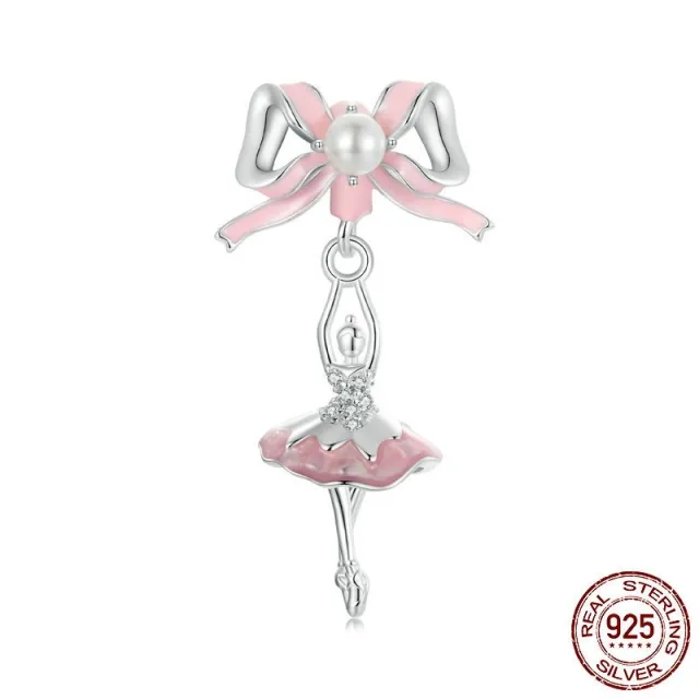 Dream Ballet Beaded S925 Sterling Silver Scattered Beads Scc2760 - Shop at LoveMi