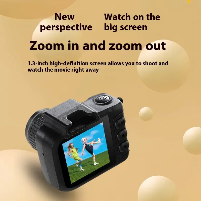 Retro Student Party Small Camera HD Sports Camera