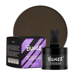 Hairline Powder 4g Hairline Shadow Powder Makeup Hair Concealer Natural Cover Unisex Hair Loss Product - Medium Brown - View 1