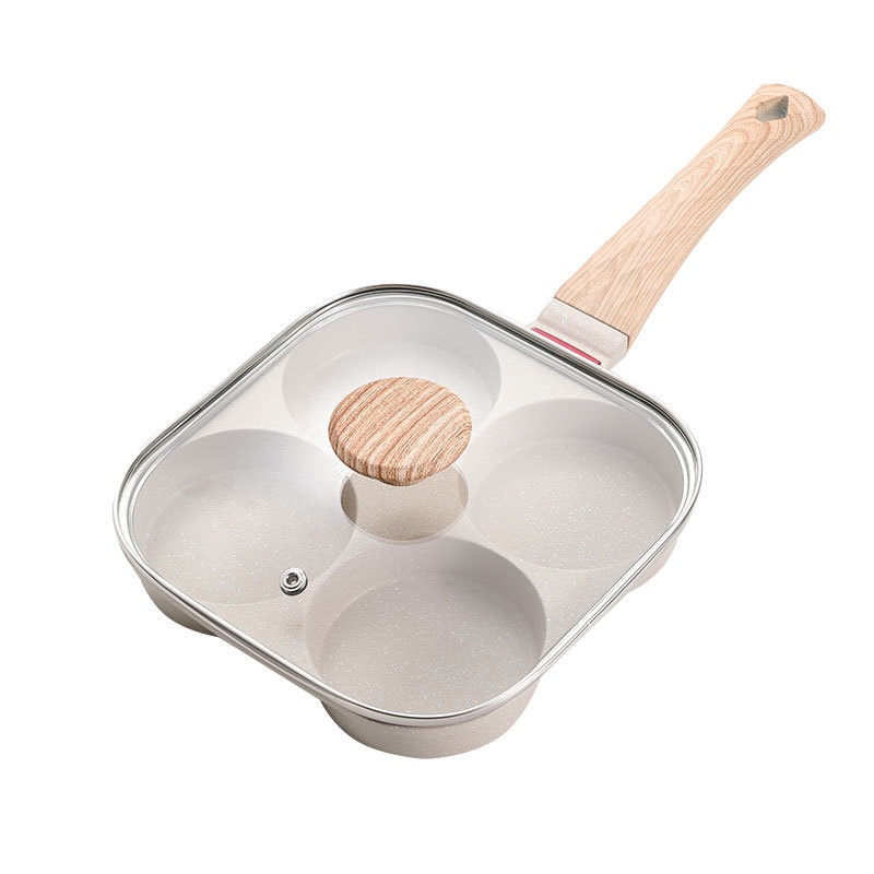New Four-hole Frying Pan With Lid