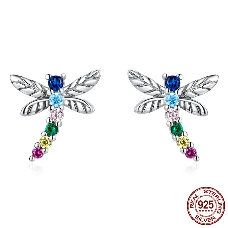 Exquisite Butterfly Studs S925 Sterling Silver