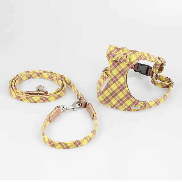 Tank Top Style Dog Leash For Small Dogs Yellow Suit - Shop at LoveMi