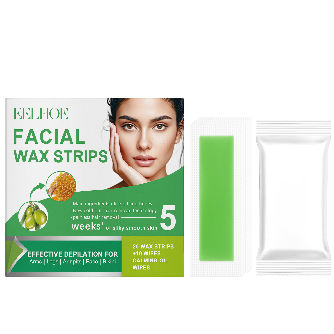 Facial Hair Removal Wax Paper