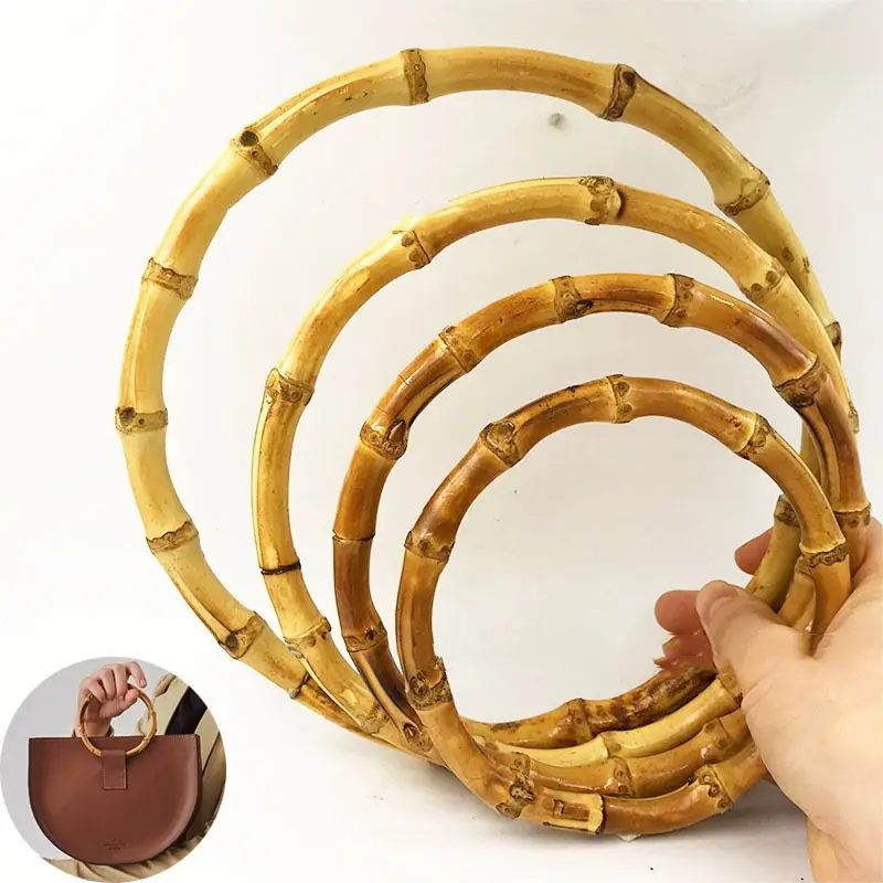 Diy Bag Bamboo Joint Handle Product Accessories