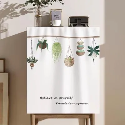 Punch free Velcro Cabinet Shade Curtain - Shop at LoveMi