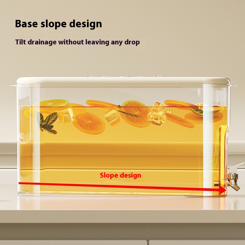 Household Refrigerator With Faucet Large Capacity Gap Cold Kettle