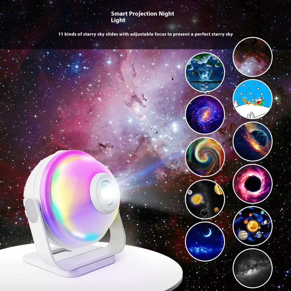 Galaxy Starry Sky Projection Lamp Small Night Star Light