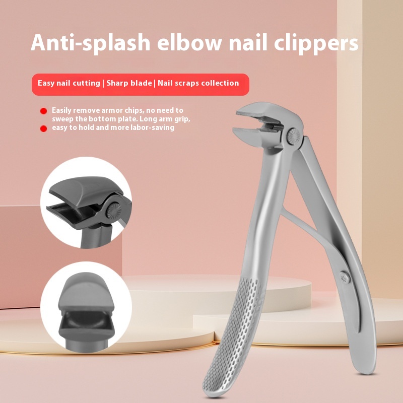 Stainless Steel Nail Clippers Anti-splash