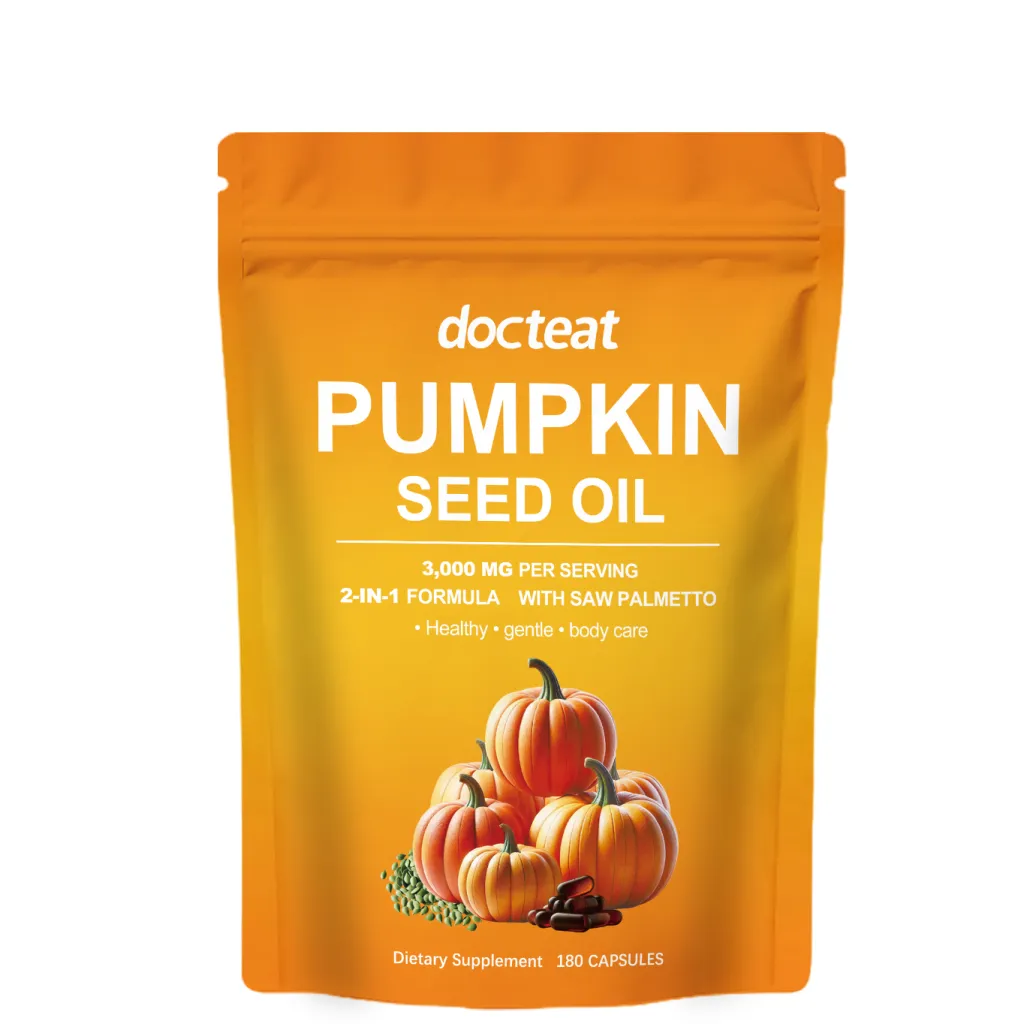 Pumpkin Seed Oil Capsules - 180 Capsules