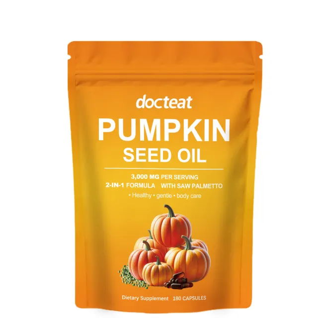 Pumpkin Seed Oil Capsules 180 Capsules - Shop at LoveMi