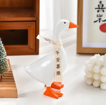 Simulation Duck Storage Ideas Magnet Decorational Duck Resin Crafts Decoration Ornaments
