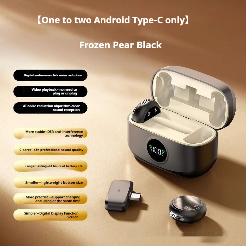 Magnetic Button Wireless Lavalier Microphone - Image 7