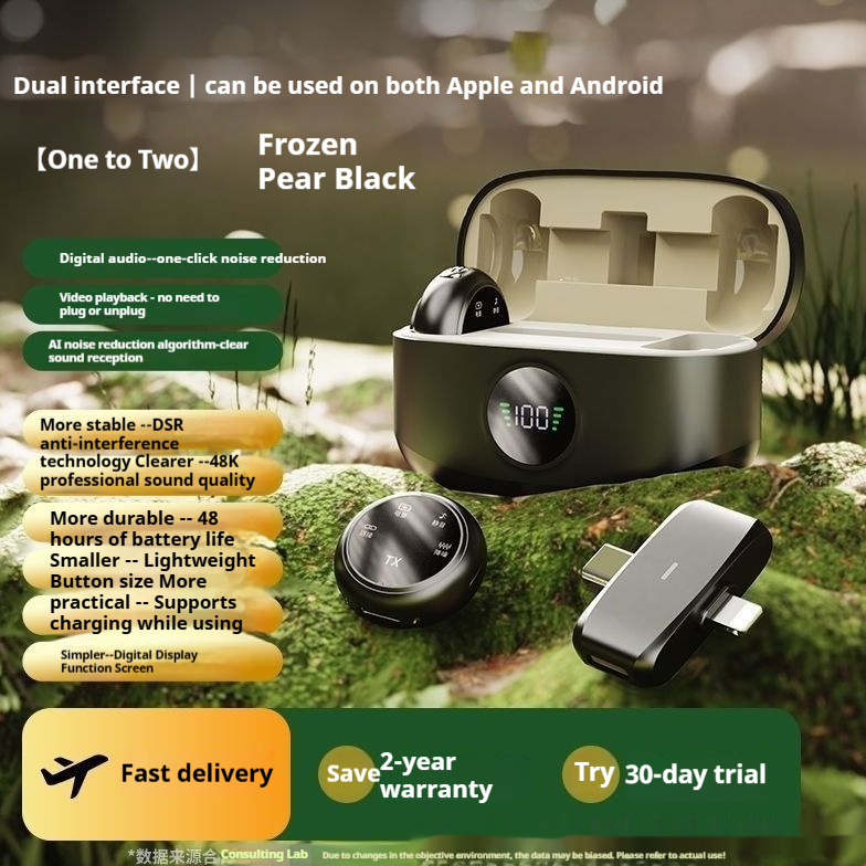 Magnetic Button Wireless Lavalier Microphone - Image 6