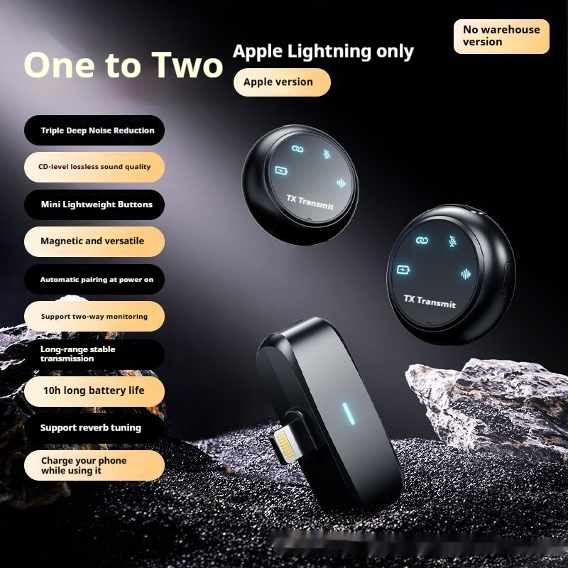 Magnetic Button Wireless Lavalier Microphone - Image 4