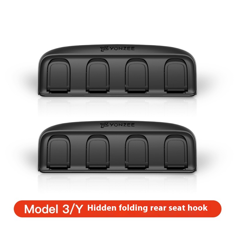 Suitable For Huanxin ModelY3 Rear Seat Car Folding Hook Storage Accessories - Image 2