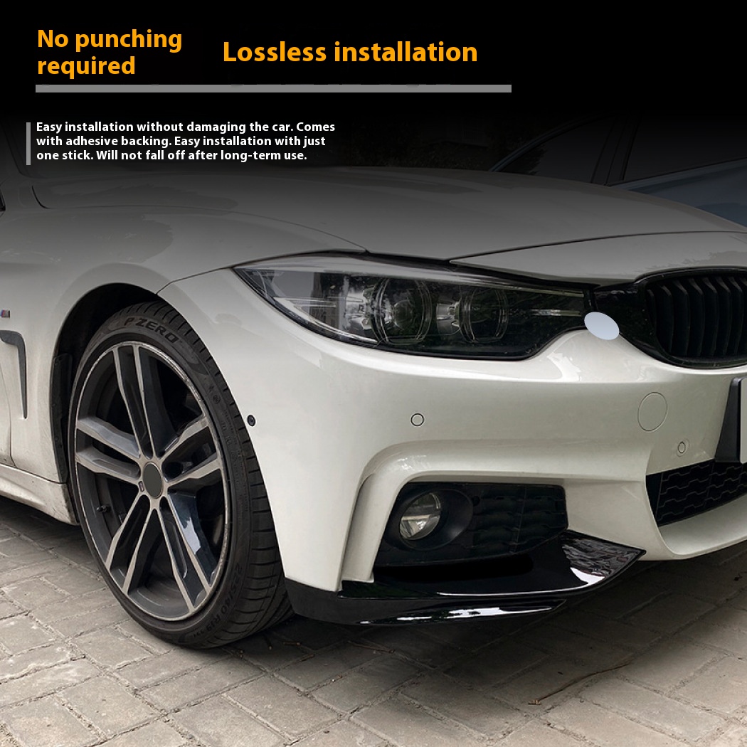 Top Cornerite Front Bumper Car Stickers Modification - Image 2