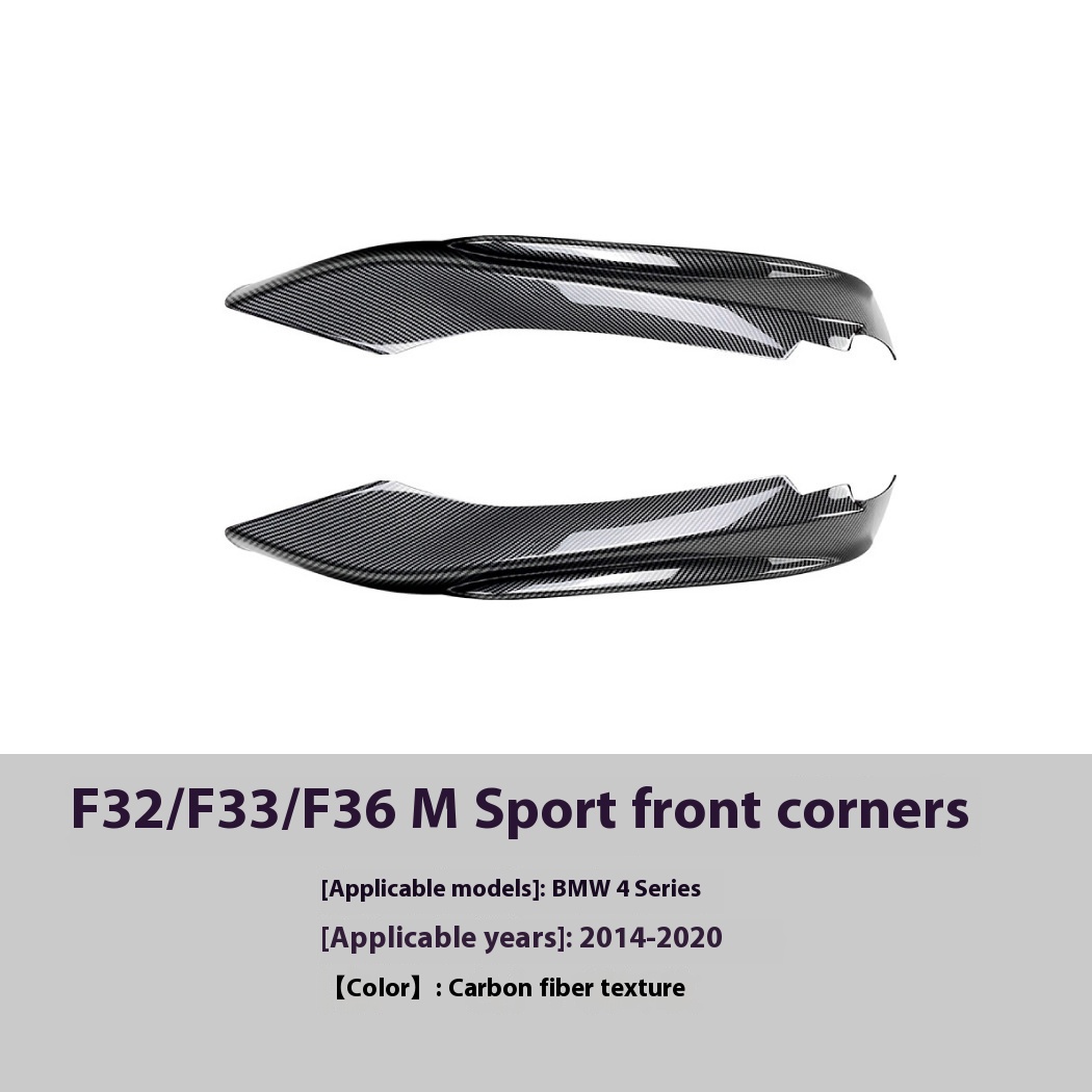 Top Cornerite Front Bumper Car Stickers Modification