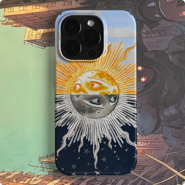 Sun Moon Alternating Art, Niche, Suitable For High-end Cartoon Style - Image 3