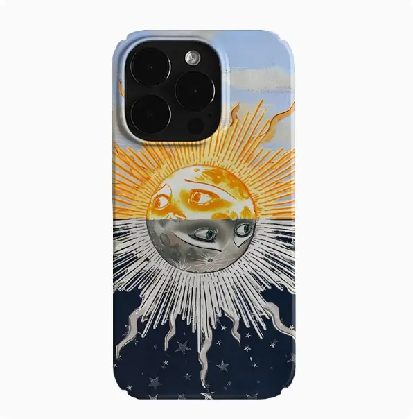 Sun Moon Alternating Art, Niche, Suitable For High-end Cartoon Style