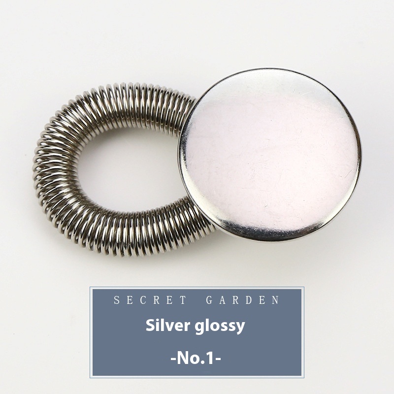 Nail-free Retractable Universal Extension Button