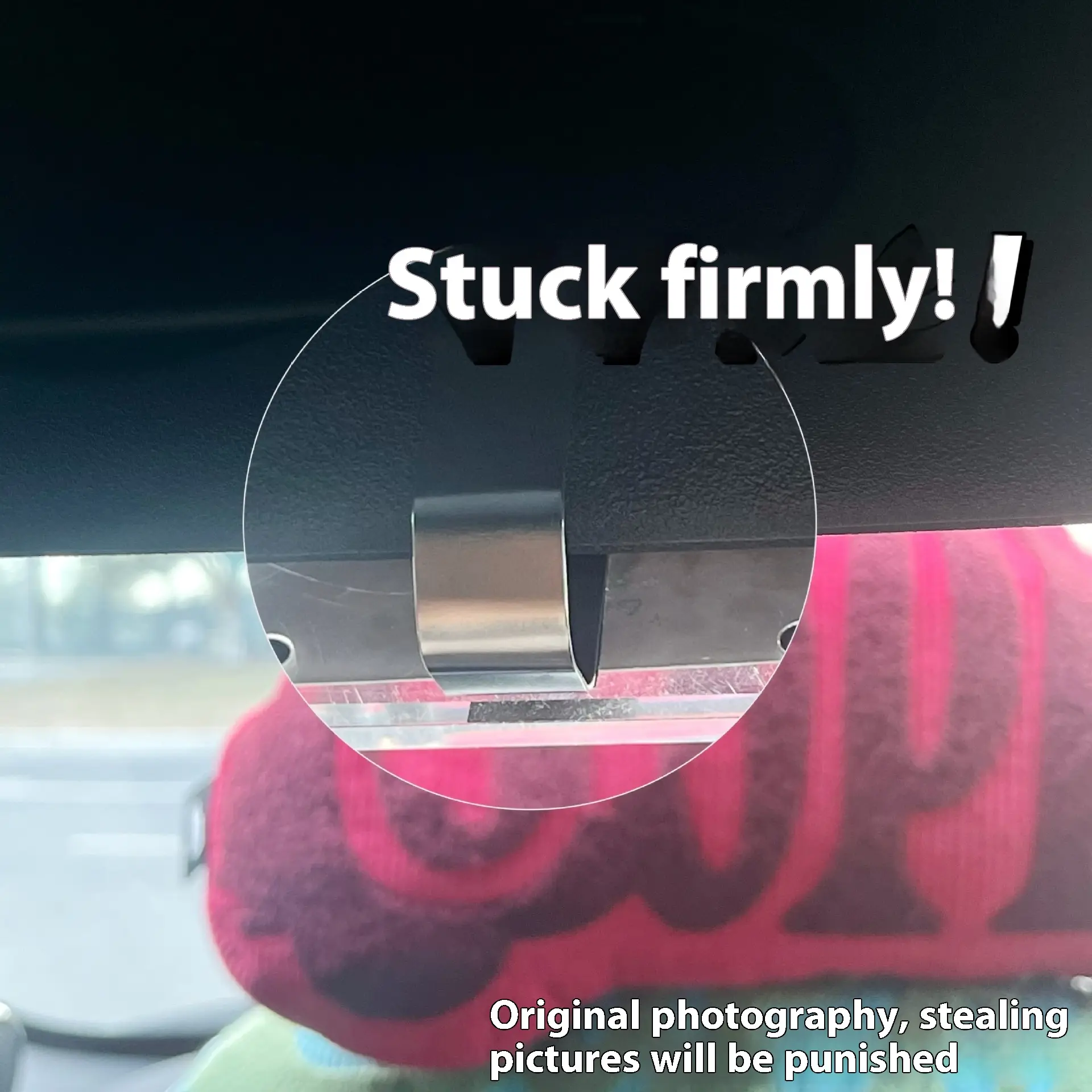 Acrylic Car Clip Refridgerator Magnets Photo Frame Diy Photo Wall Multifunctional 3-inch Magnet Photo Mini Truck