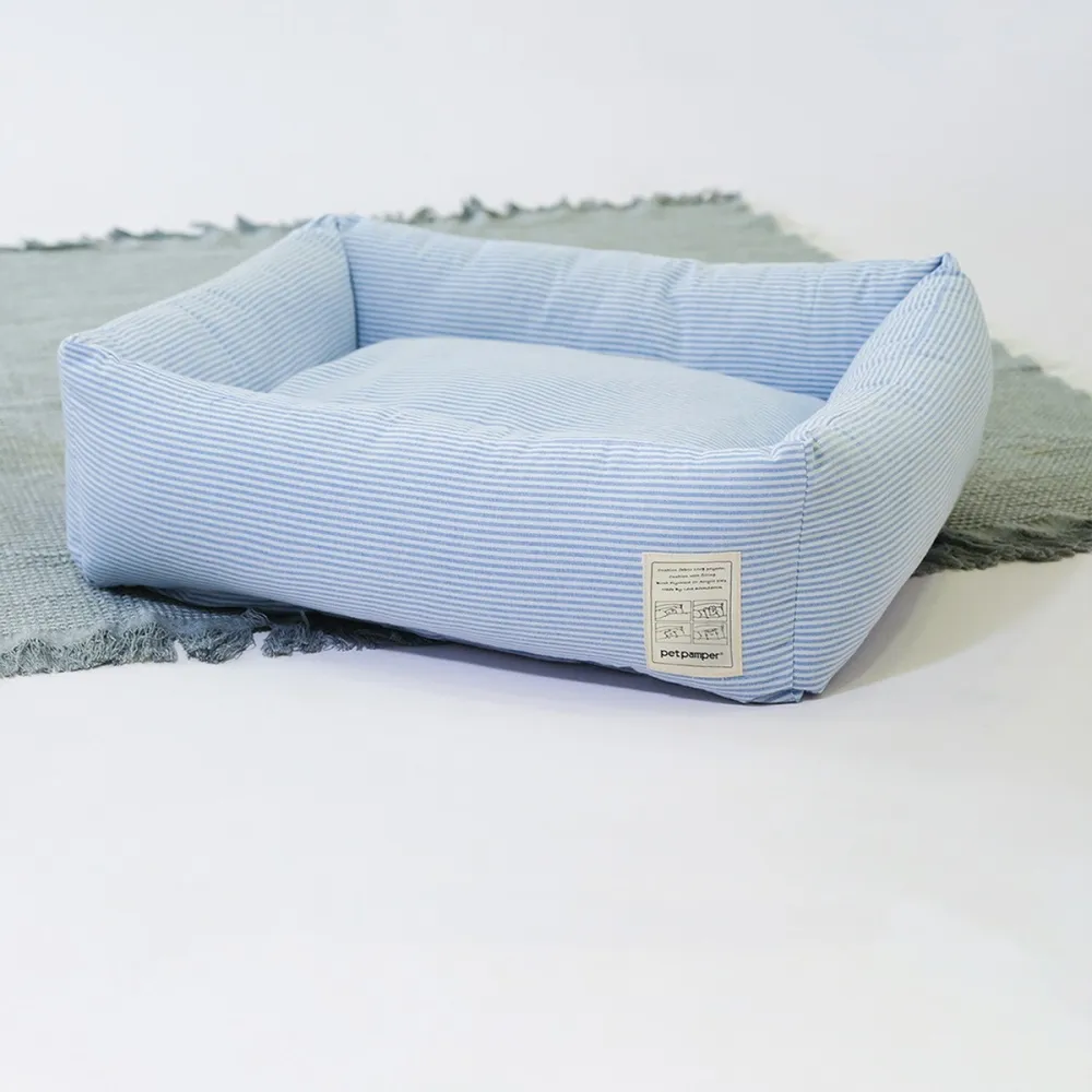 Striped Shirt Lining Foldable Warm Cat Nest