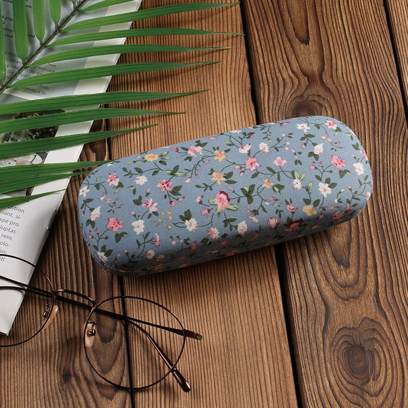 Women’s Floral Vintage Myopia Glasses Case