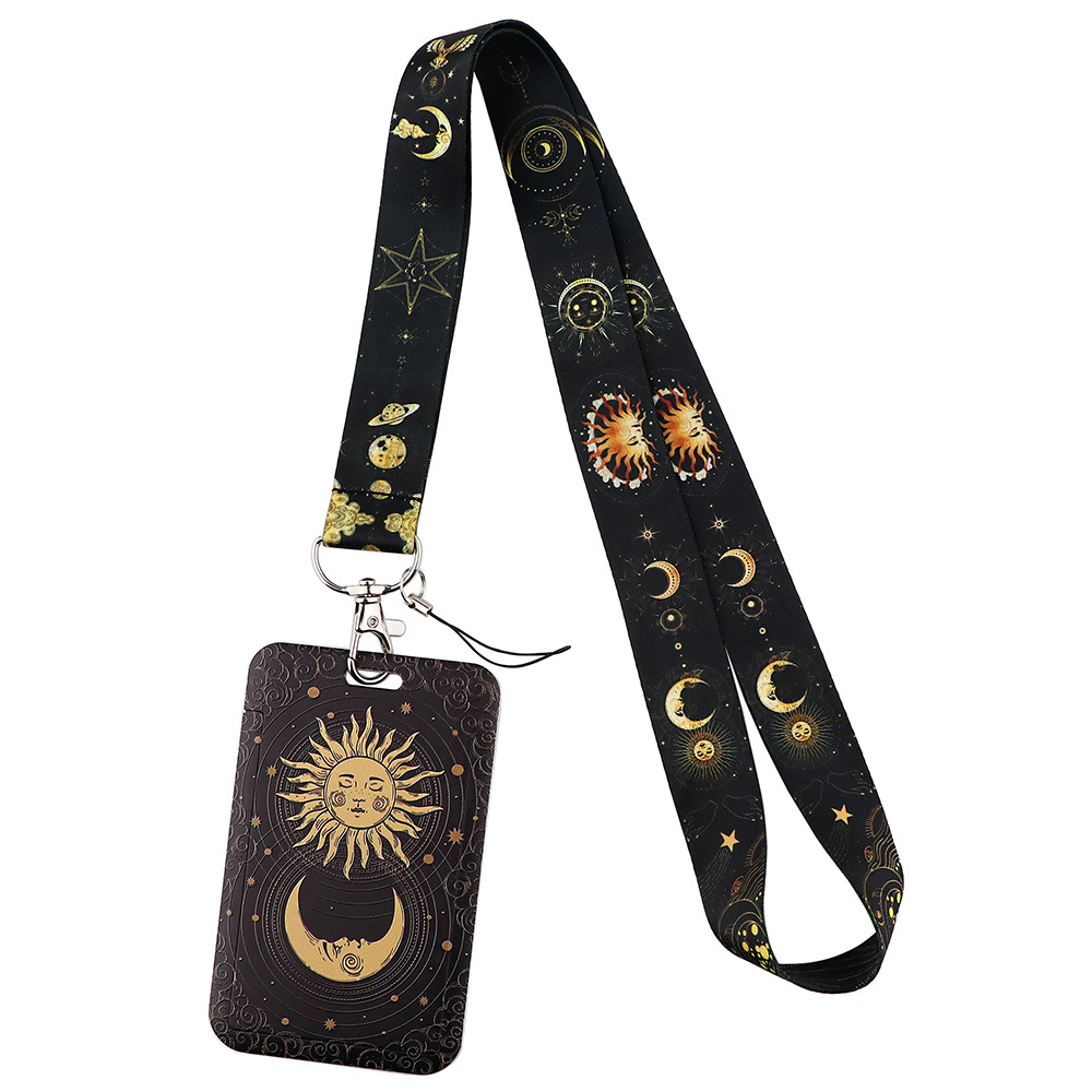 Moon Mobile Phone Strap Card Sleeve Bus Access Control