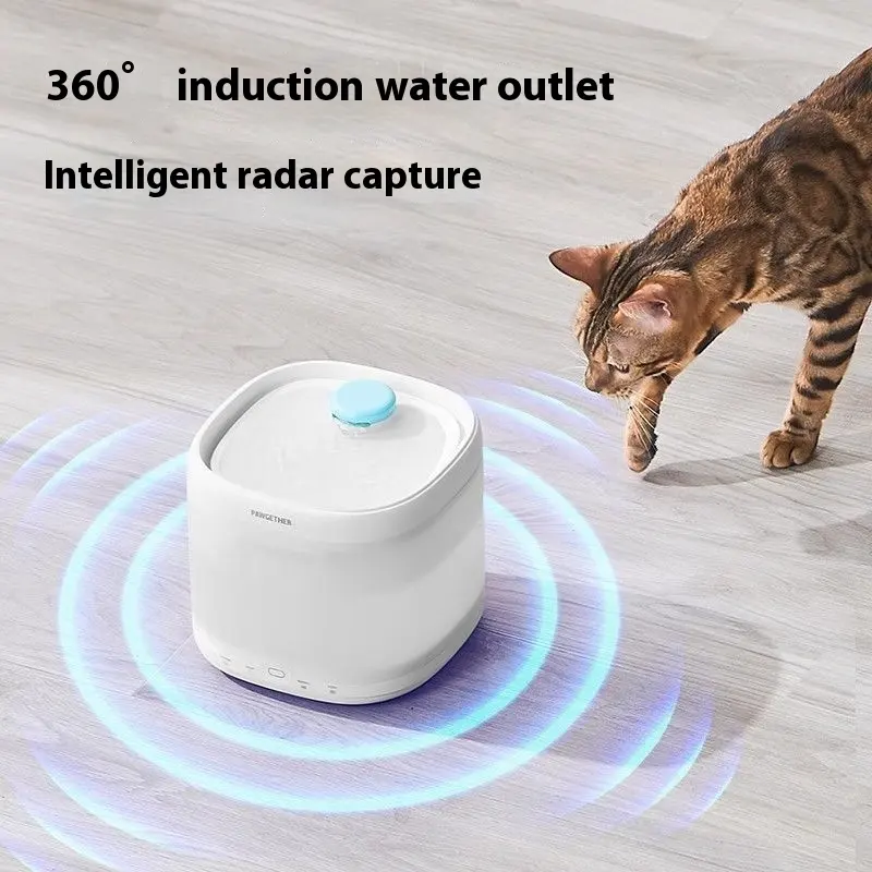 Pet Small To Big Cat Unplugged Drinking Water Apparatus
