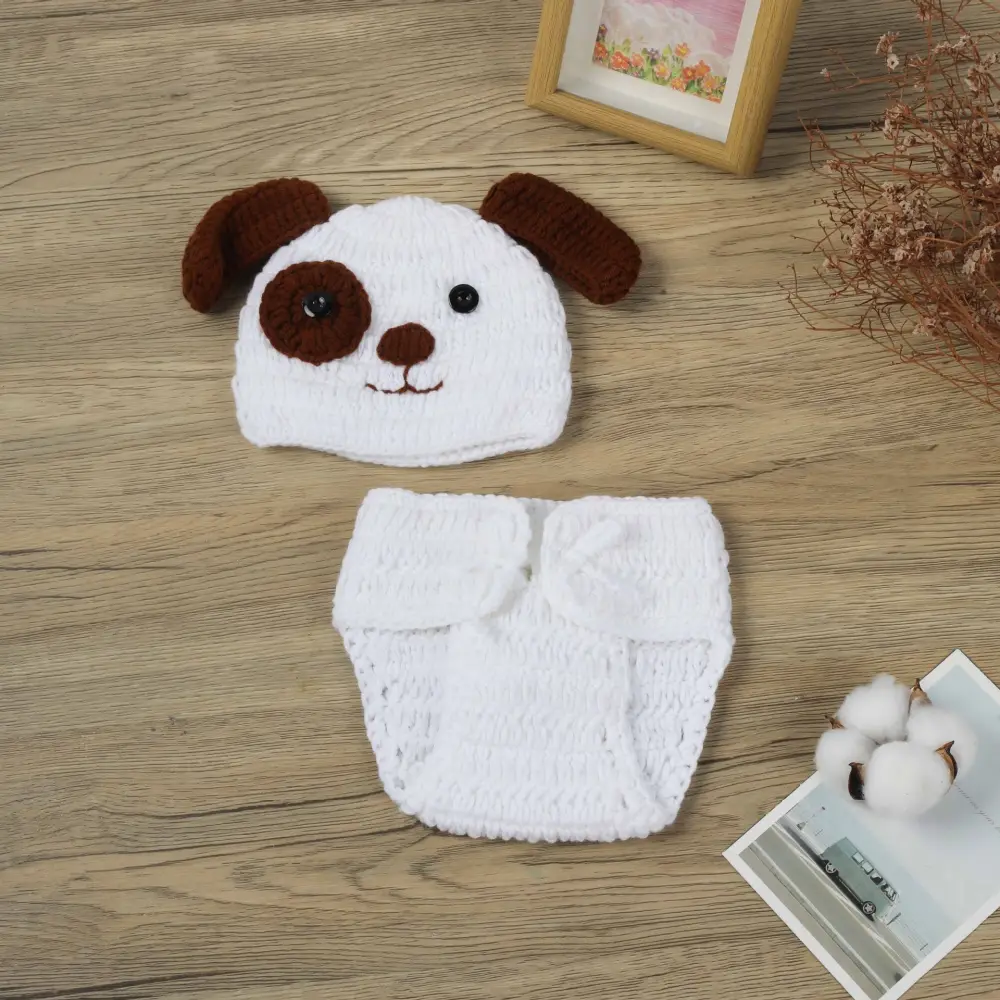 Handmade Crochet Clothes Baby Photography Props Newborn Sweater