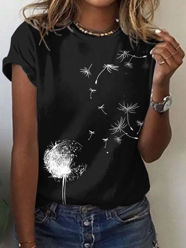 Cute Owl Pattern 3D Printed Round Neck Short Sleeve Q3Wtxya07Op031627 - Shop at LoveMi