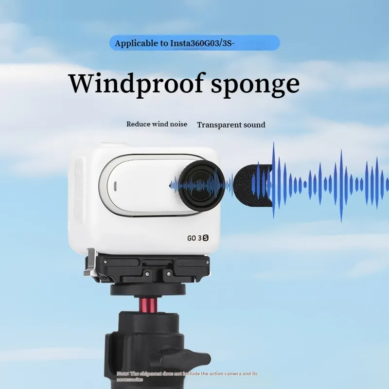GO 3 Sports Camera Noise Reduction Sponge