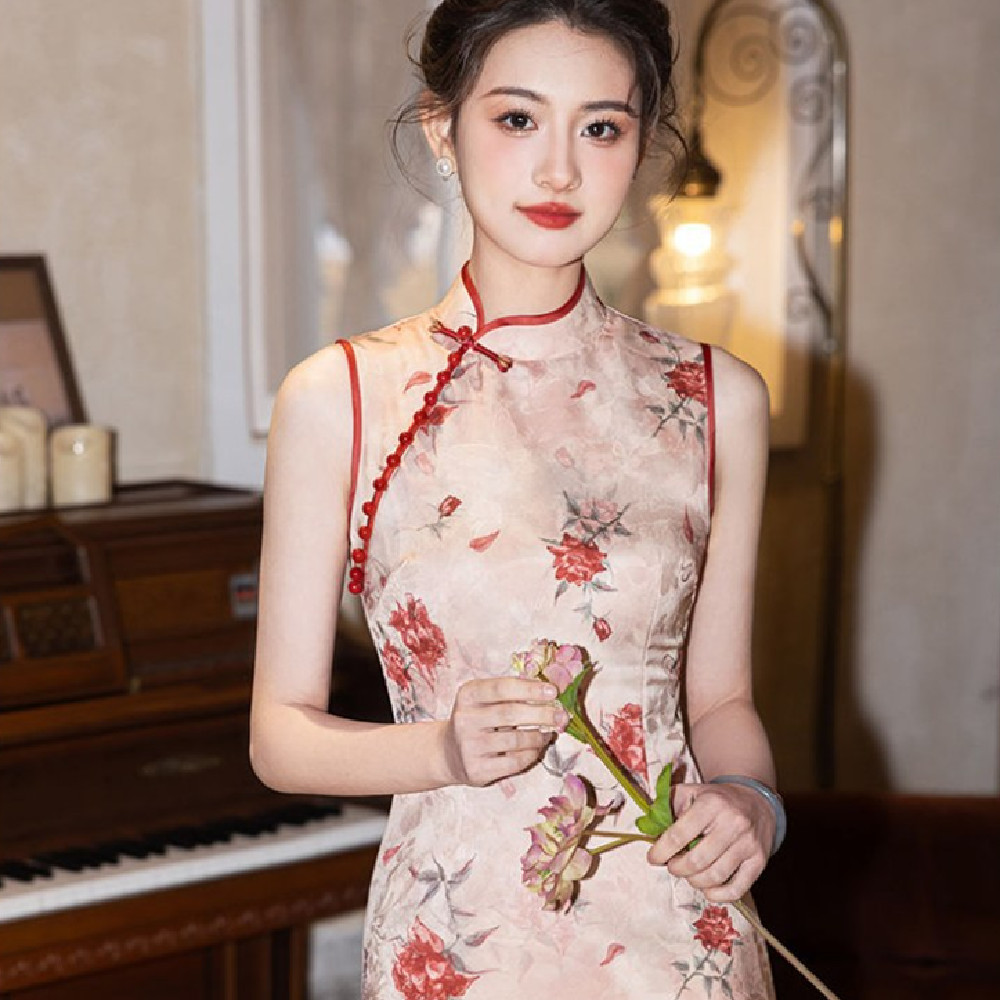 New Spring And Summer New Women's Sleeveless Dress