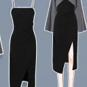 Black Slip Dress