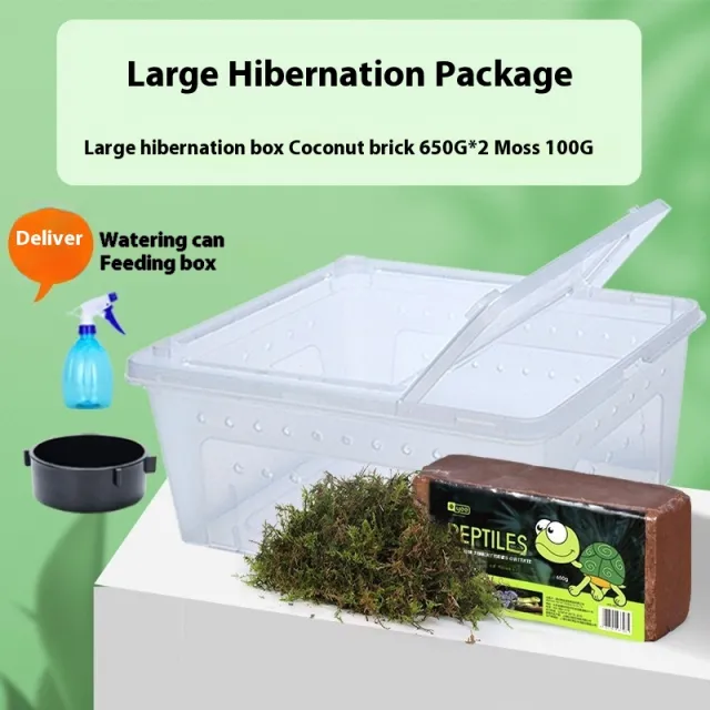 Climbing Pet Coconut Soil Turtle Winter Sleeping Supplies Large Package - Shop at LoveMi