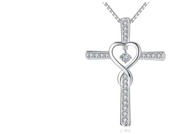 Love Cross Women's Wild Necklace Box Chain Pendant - Shop at LoveMi